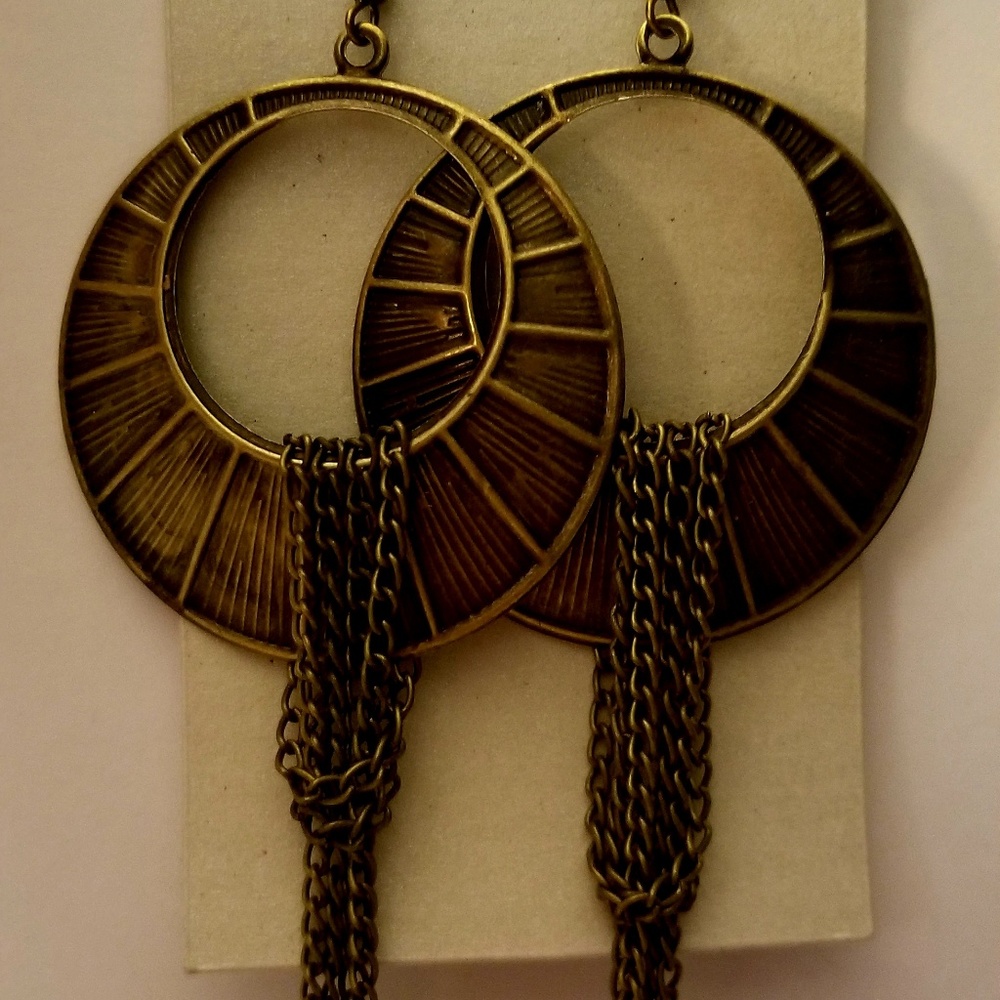 Eclipse Drop Earrings